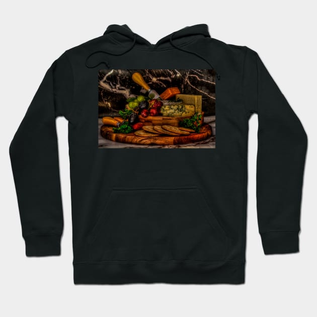 HDR Mixed Cheese Board Hoodie by axp7884